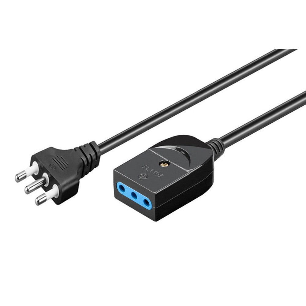 Cavo Alimentazione Prolunga ital. 3porte 3m