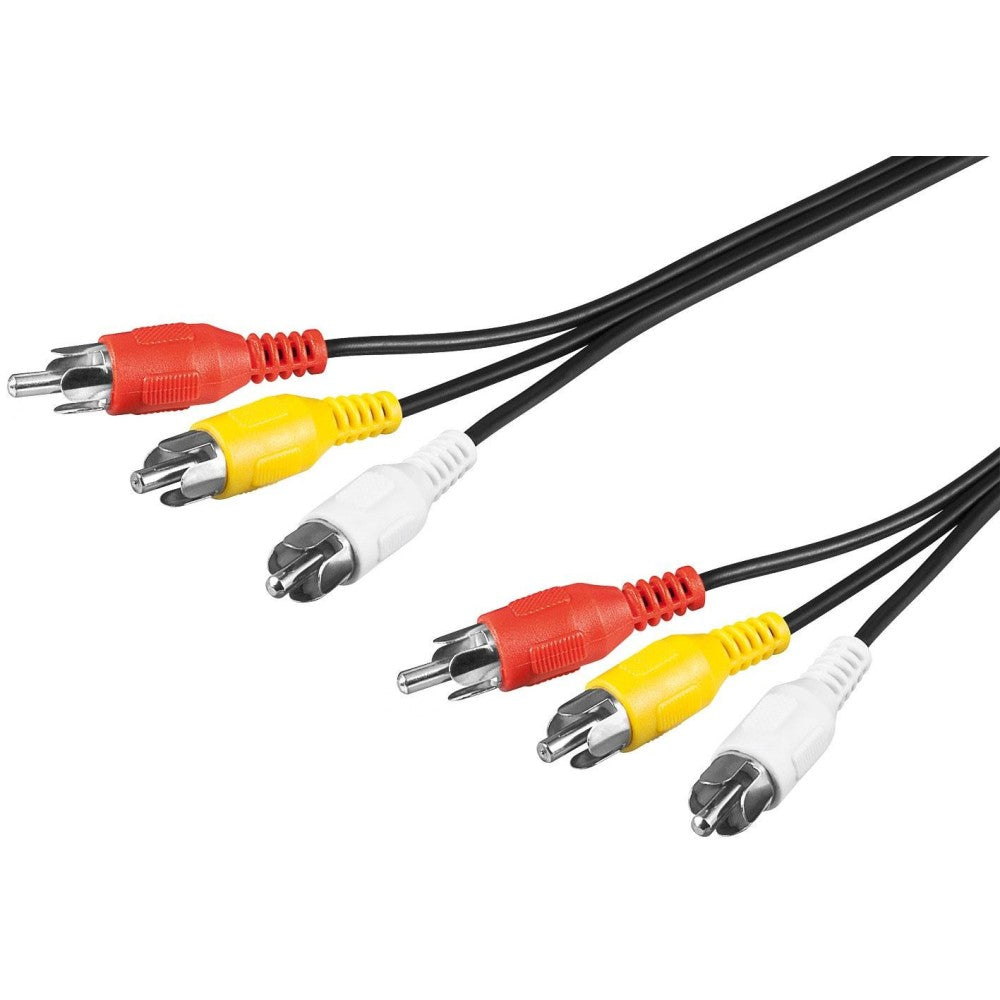Cavo Audio 3 x RCA M/M 1,5mt