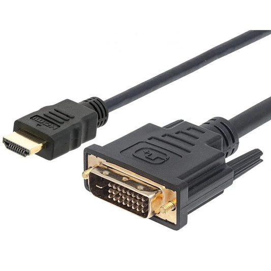 Cavo Video Monitor HDMI/DVI-D 19pin M/M 1,8m
