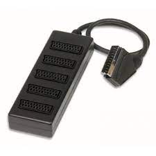 Ciabatta 5 prese Scart