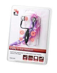 Cuffia + microfono Indy Inear Headset col.rosa